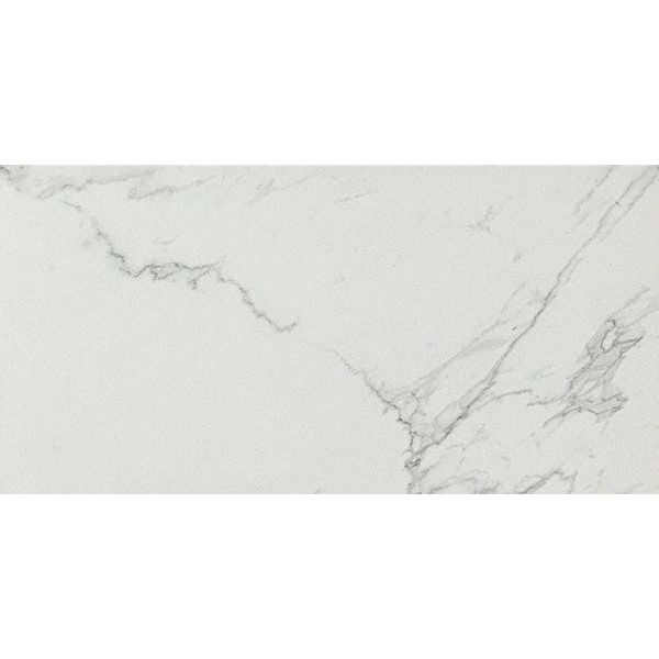 White marble tile marvel calacatta extra matt 30 x 60cm with subtle gray veining for elegant interiors
