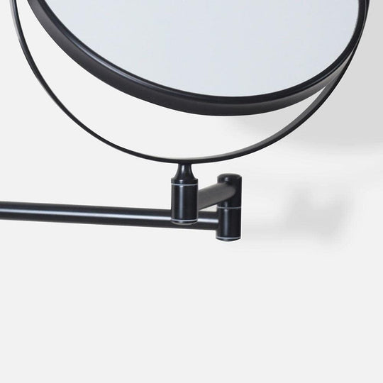 Mason Reversible 5X Magnifying Wall Mirror Black - alternate view