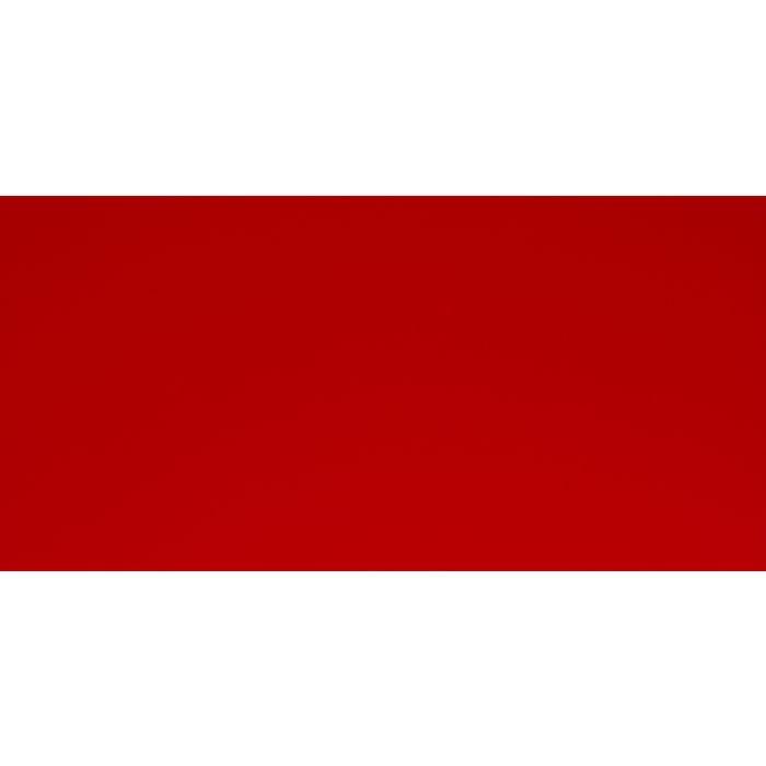 Solid crimson red rectangular glass banner mekong clear glass measuring 200 x 98mm for display use