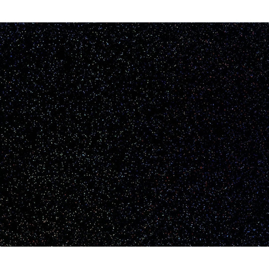 Meteor 700x600 Splashback black speckled glass splashback