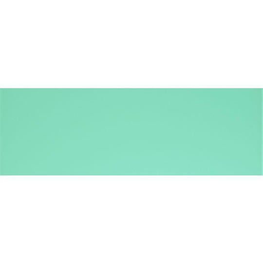 Mississippi Clear Glass 300 x 100mm solid mint green glass tile