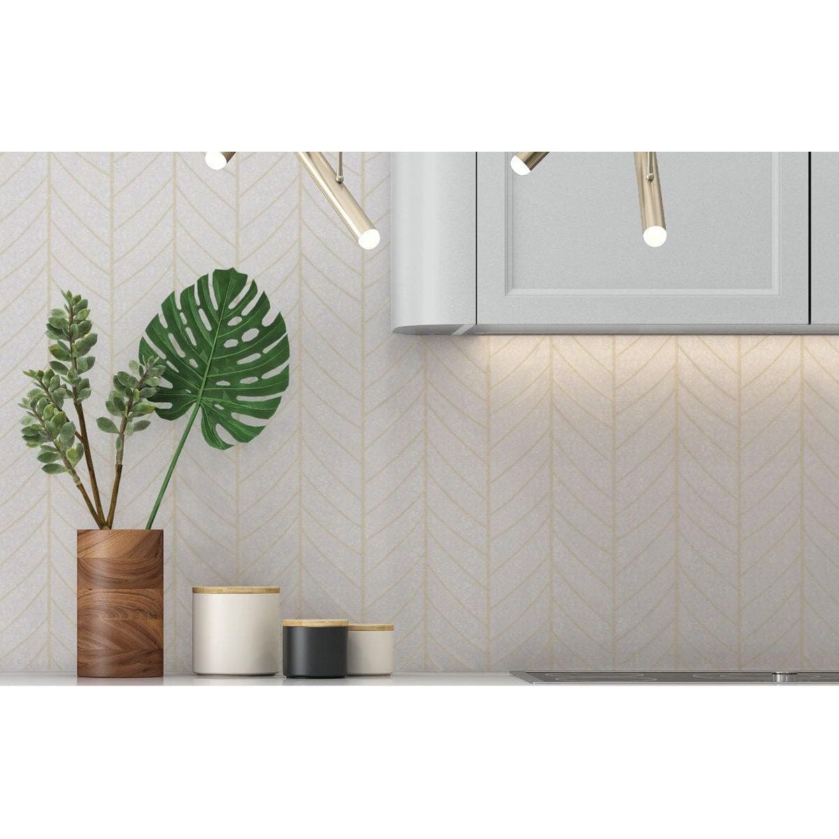 Natures Herringbone - Iridescent