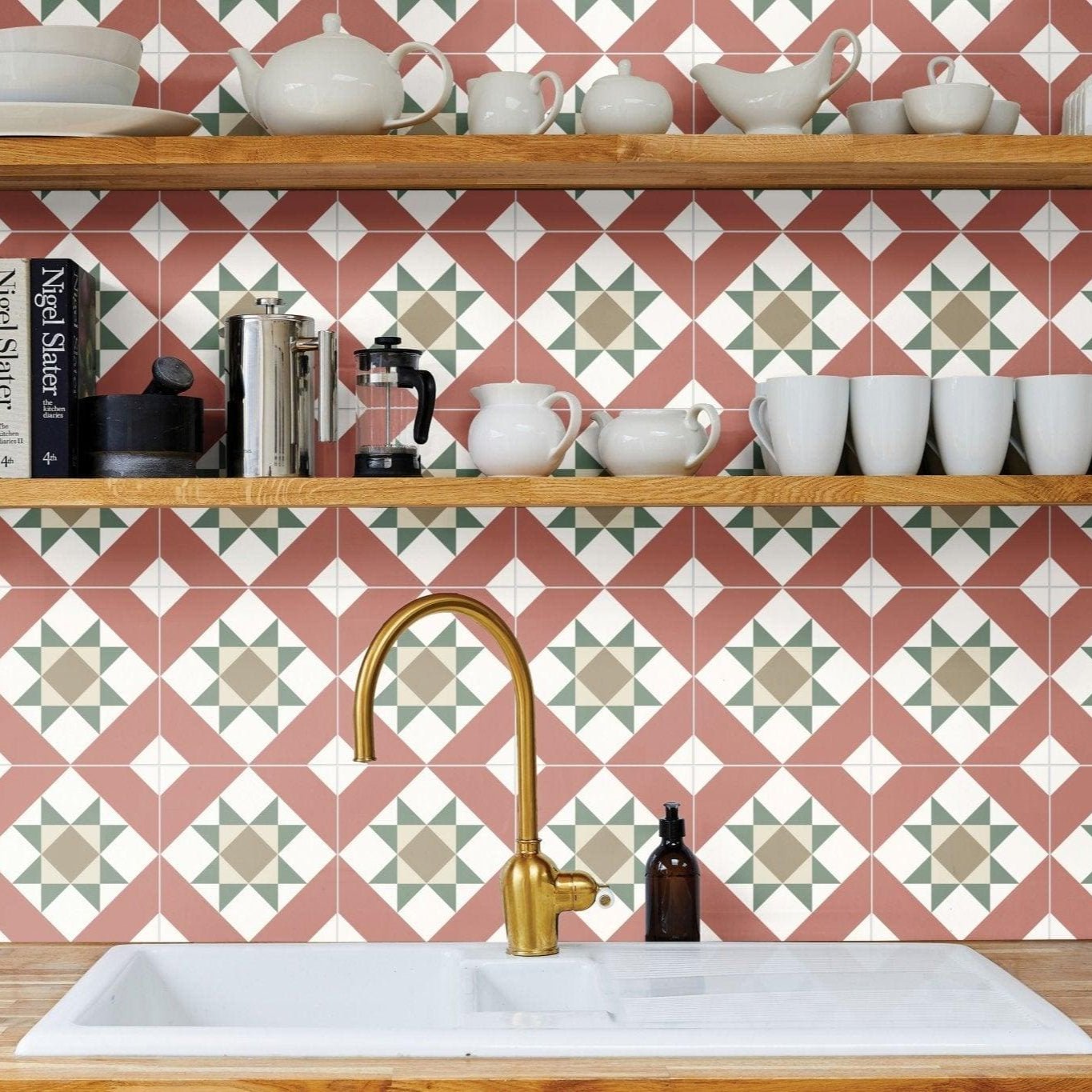 Brompton porcelain clarence gold gooseneck faucet with polished metallic finish for elegant bathroom use