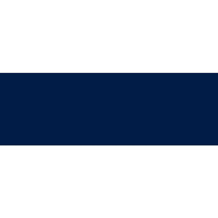 Rhine Clear Glass 300 x 100mm solid navy blue glass tile