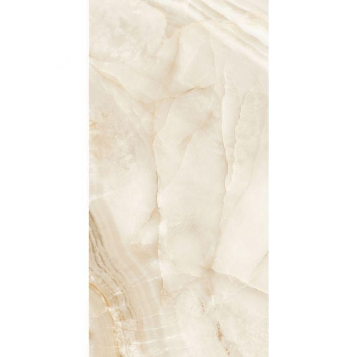 Rodas Light Beige cream-colored marble tile with subtle veining and polished glossy finish 120 x 60cm