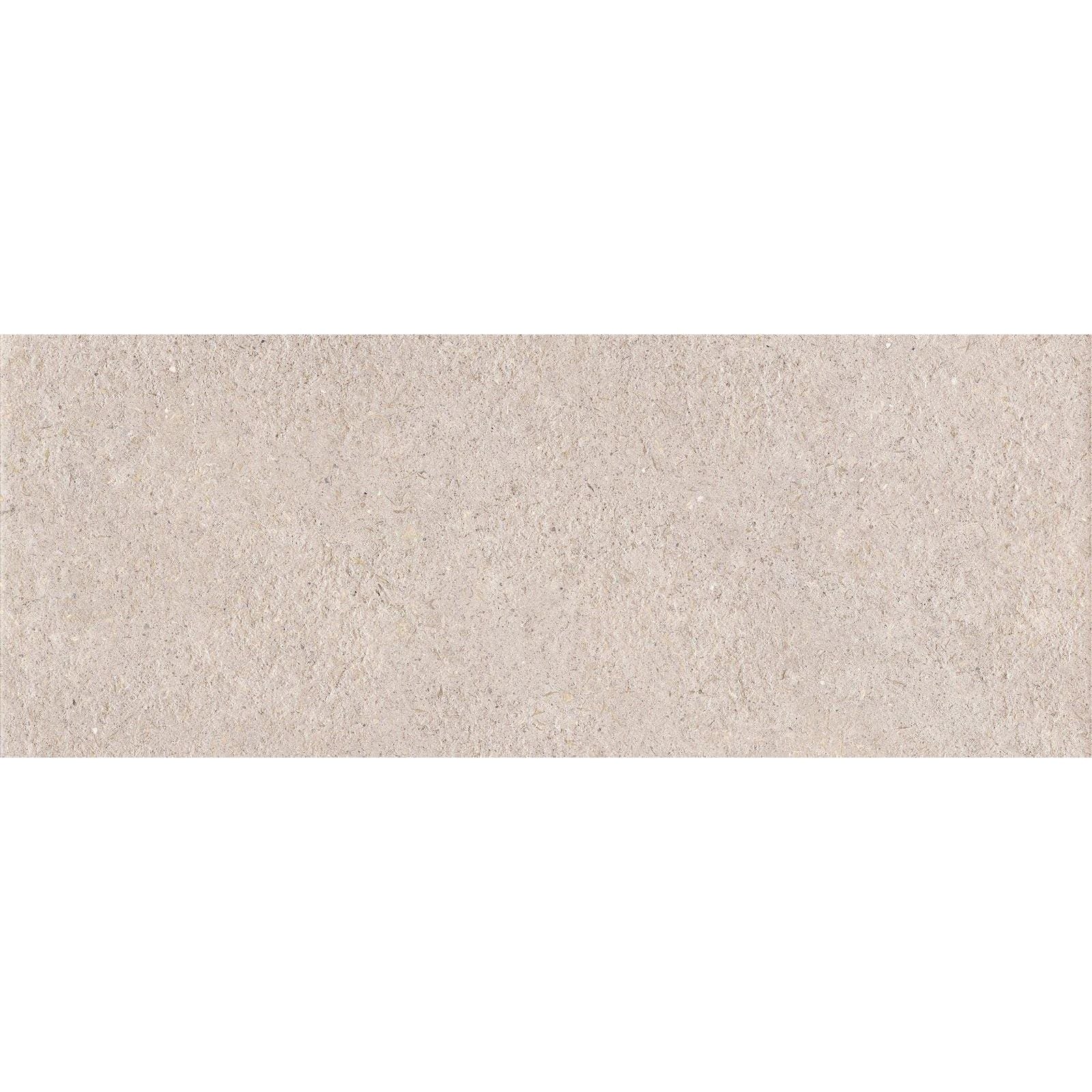 Beige textured rectangular tile with a subtle speckled surface from so-stone tortora matt collection