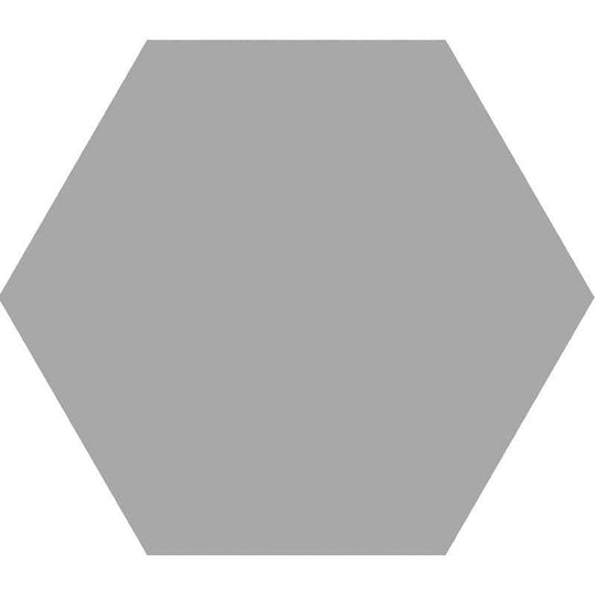 Timeless Hexagon Grey Matt Wall & Floor Tile - alternate view