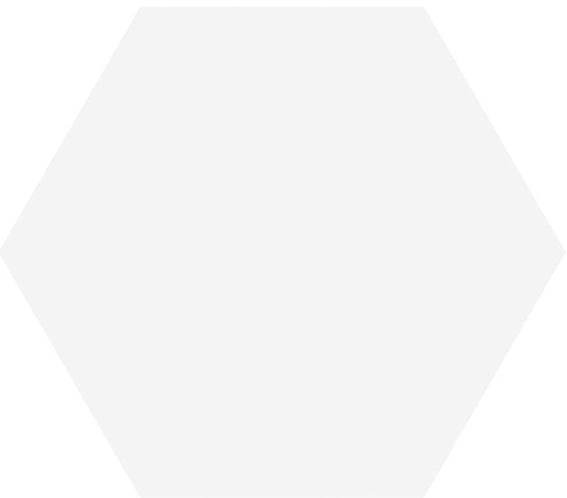 A minimalist white matt hexagonal frame perfect for timeless wall decor and photo displays