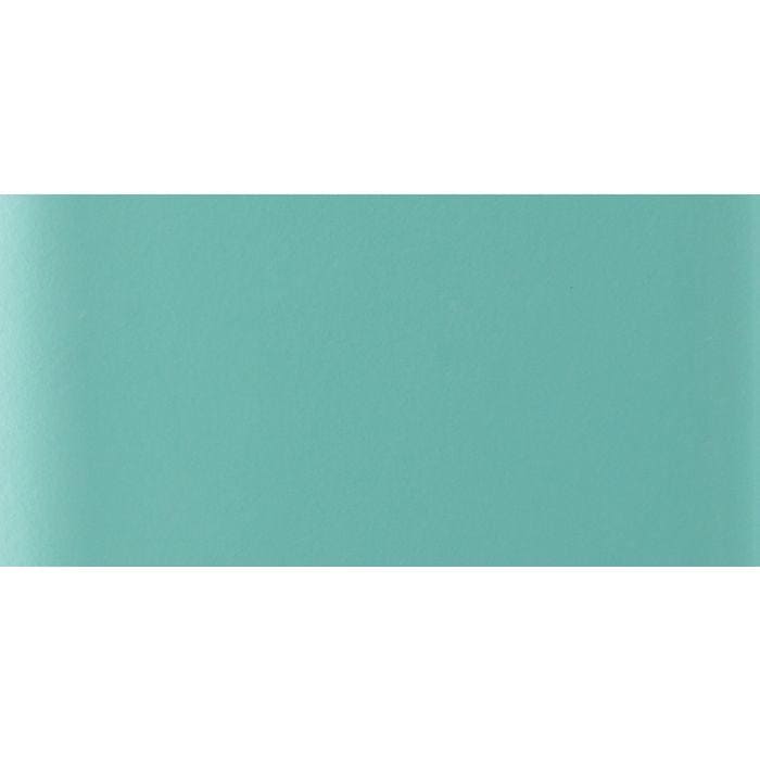 A solid teal-colored rectangular tile with a smooth matte finish from zambezi clear glass 200 x 98mm
