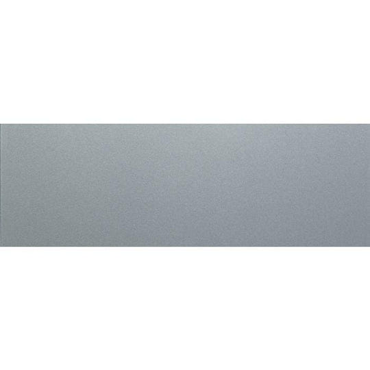 Zinc Metallic Glass 300 x 100mm matte grey metallic glass tile