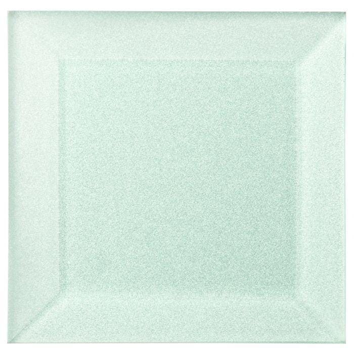 Zinc Metallic Glass Bevel 100 x 100mm