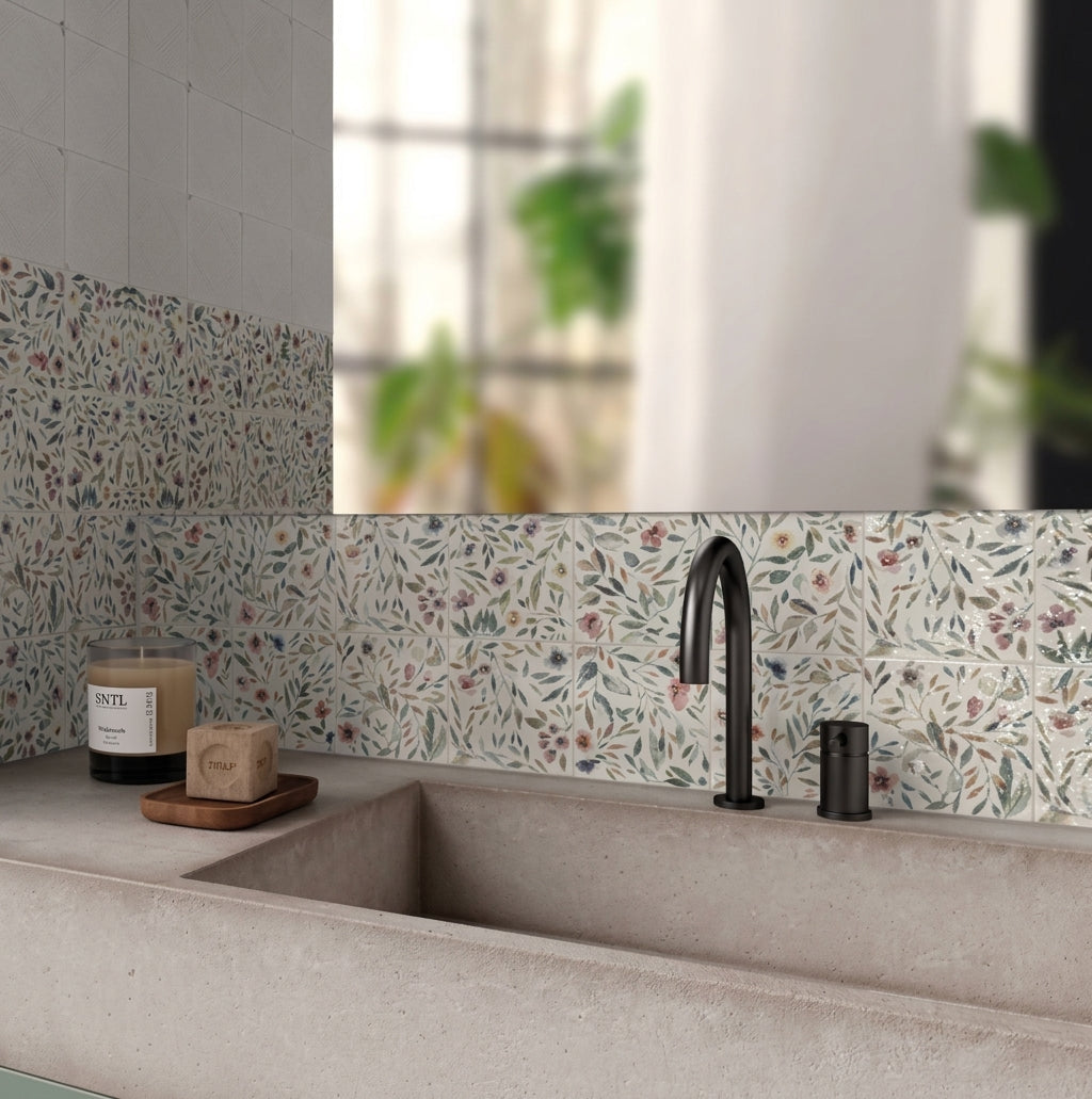 How to style a patterned tile guide