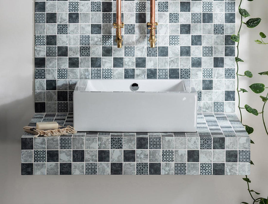 Bathroom mosaic tiles: design ideas for a luxury finish
