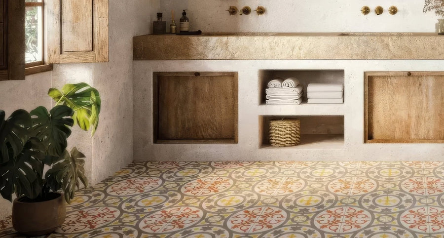Best bathroom floor tiles: style and durability for every home