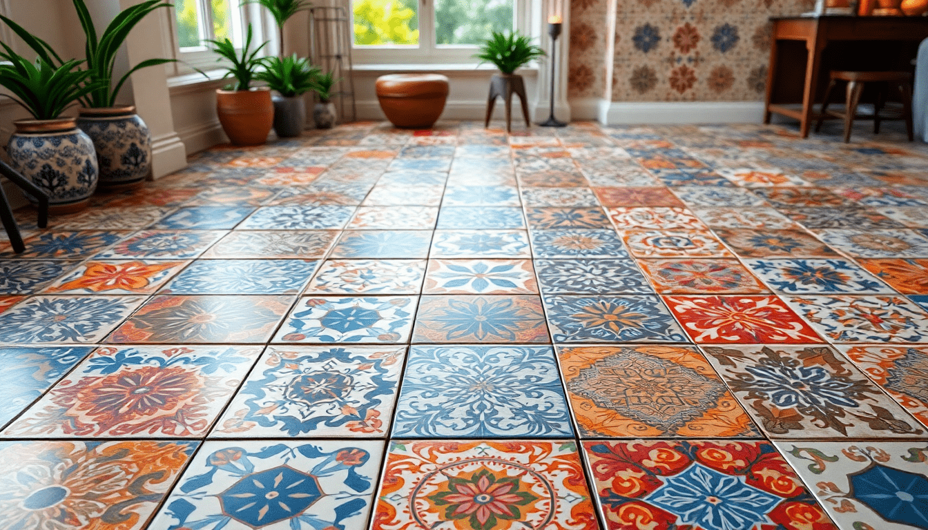 Designing with Patterned Tiles: Creative Ideas for Stylish Interiors - Hyperion Tiles