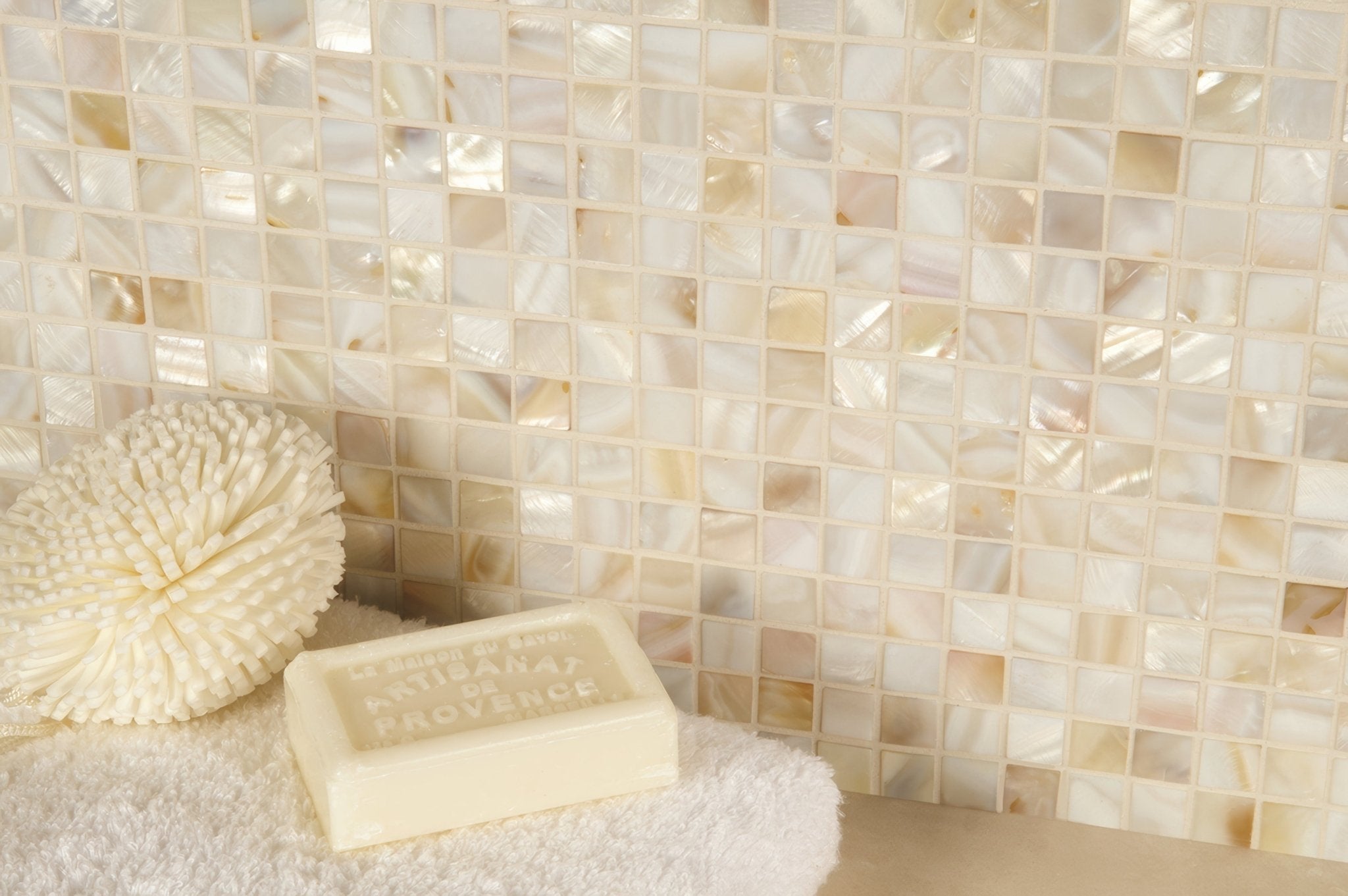 Elevating bespoke interiors with mother-of-pearl mosaic tiles - Hyperion Tiles