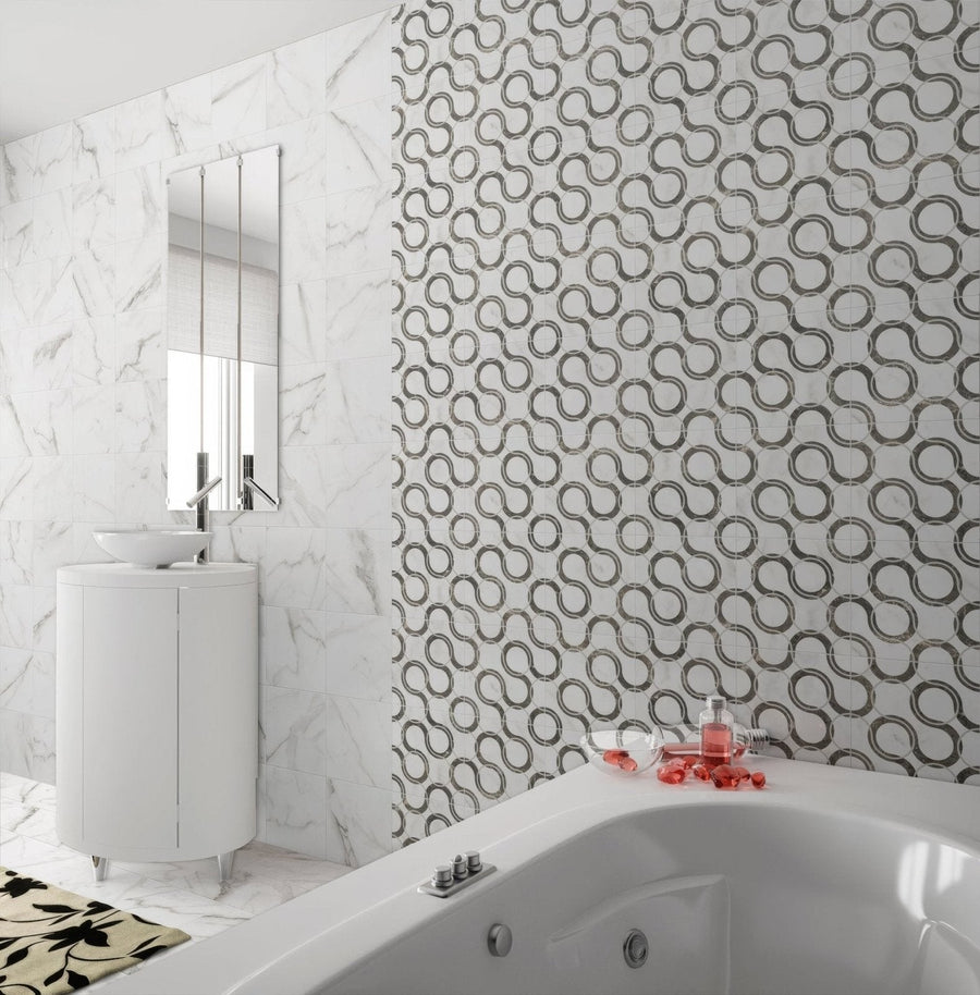 How to choose patterned floor tiles & wall tiles for your home