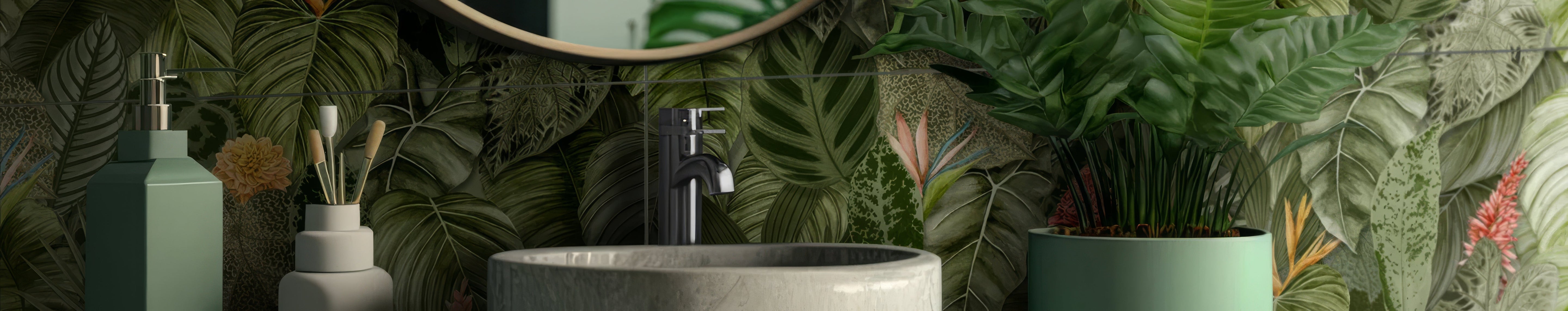 Tropical Oasis Single Tile