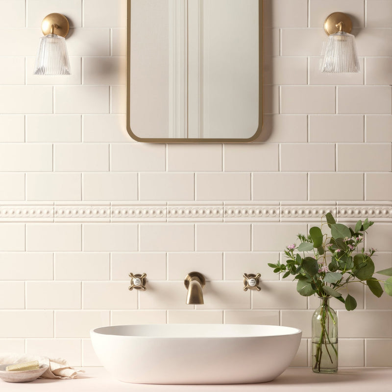 White ceramic vessel sink with sleek oval shape and smooth surface from artworks vintage white collection