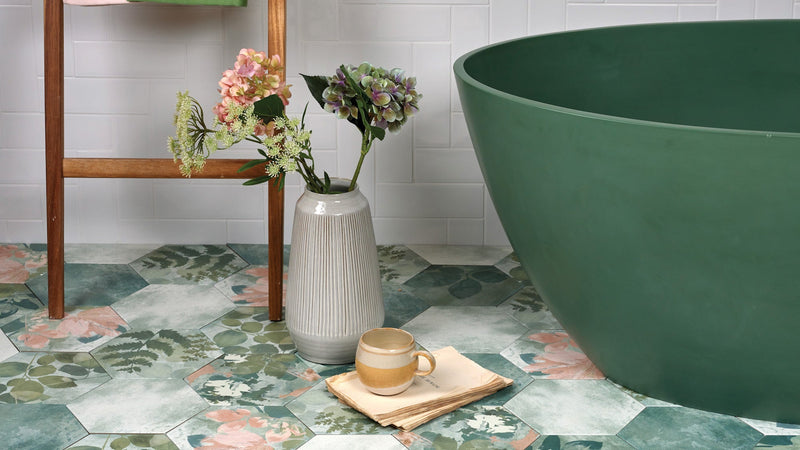 Bathroom tile collection at Hyperion Tiles