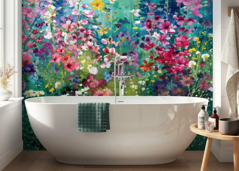 White freestanding bathtub with sleek oval design and polished ceramic finish from bathroom wall panels collection