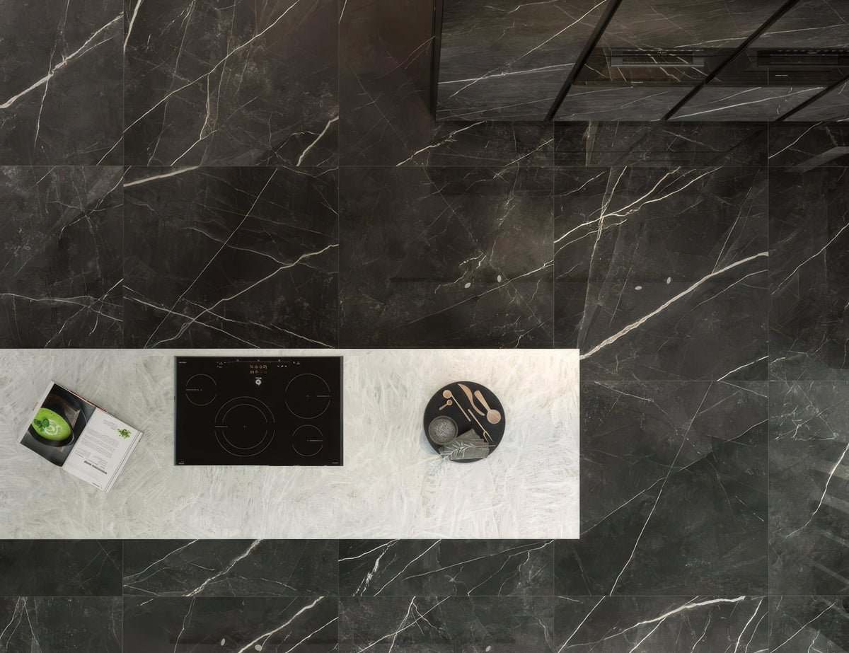 Black Floor Tiles