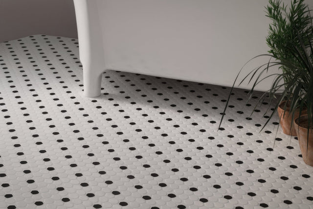 Black & White Bathroom Tiles
