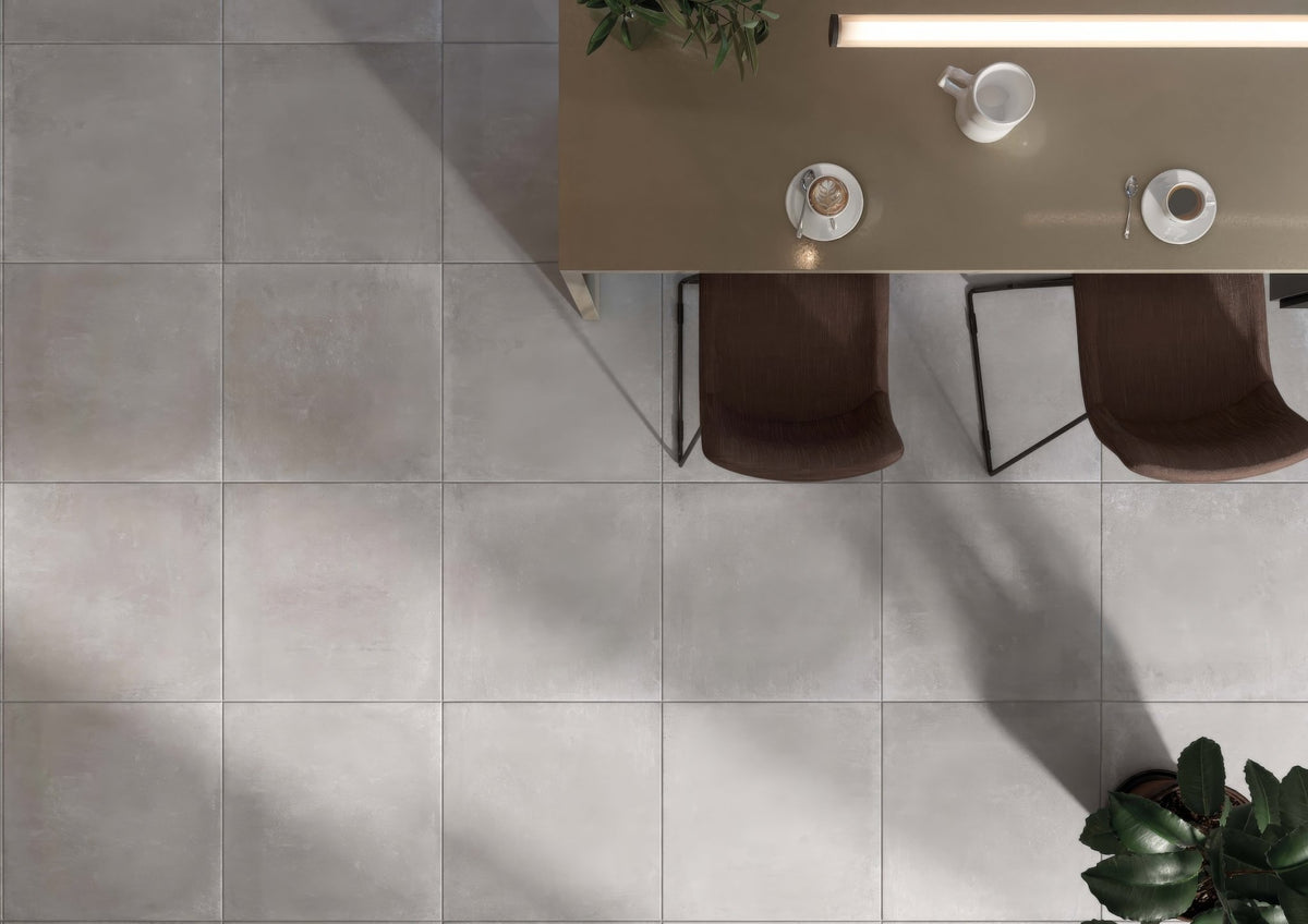 Concrete Effect Bathroom Tiles