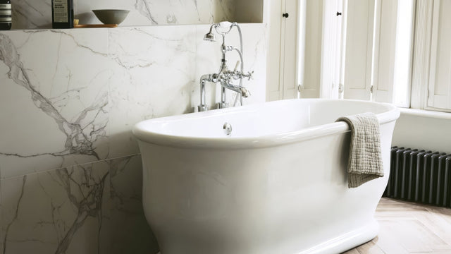 Marble Effect Bathroom Tiles