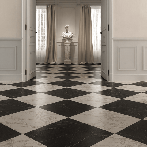 Marble Effect Floor Tiles