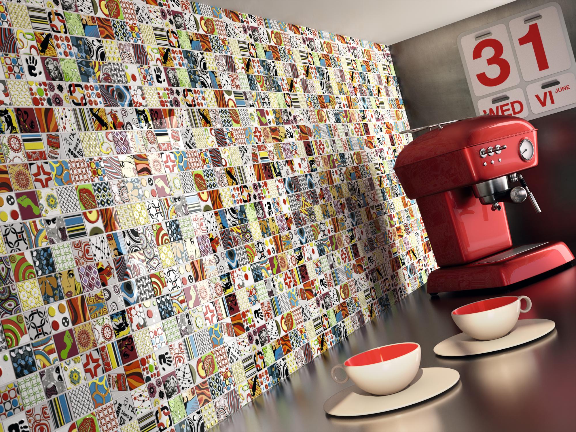 Mosaic Kitchen Tiles - Hyperion Tiles