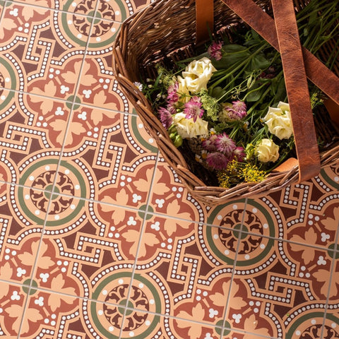 Patterned Floor Tiles