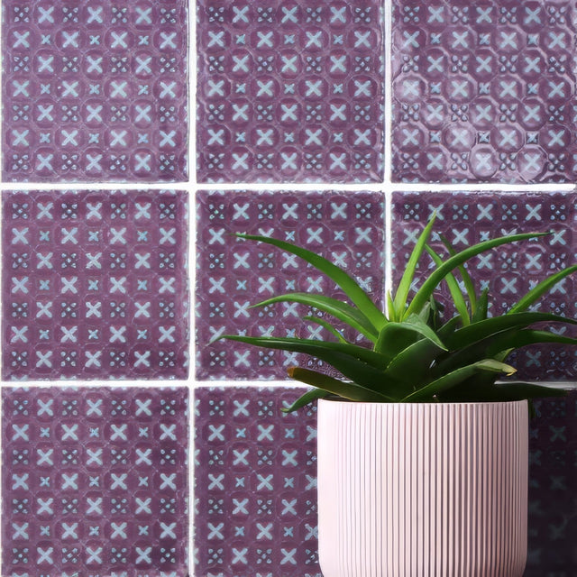 Purple Tiles