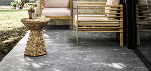 Large format, fewer grout lines