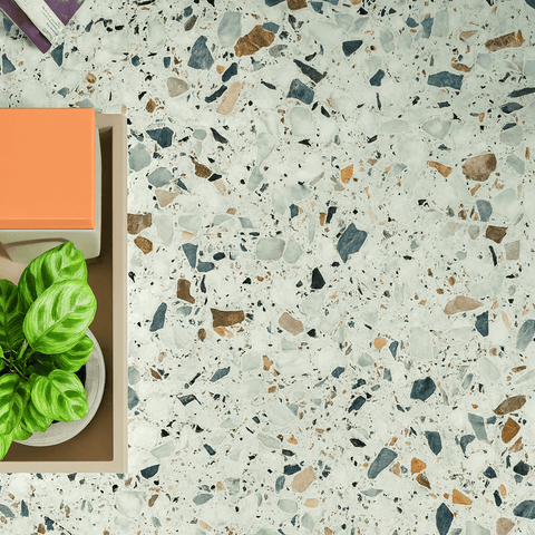 Terrazzo Effect Floor Tiles