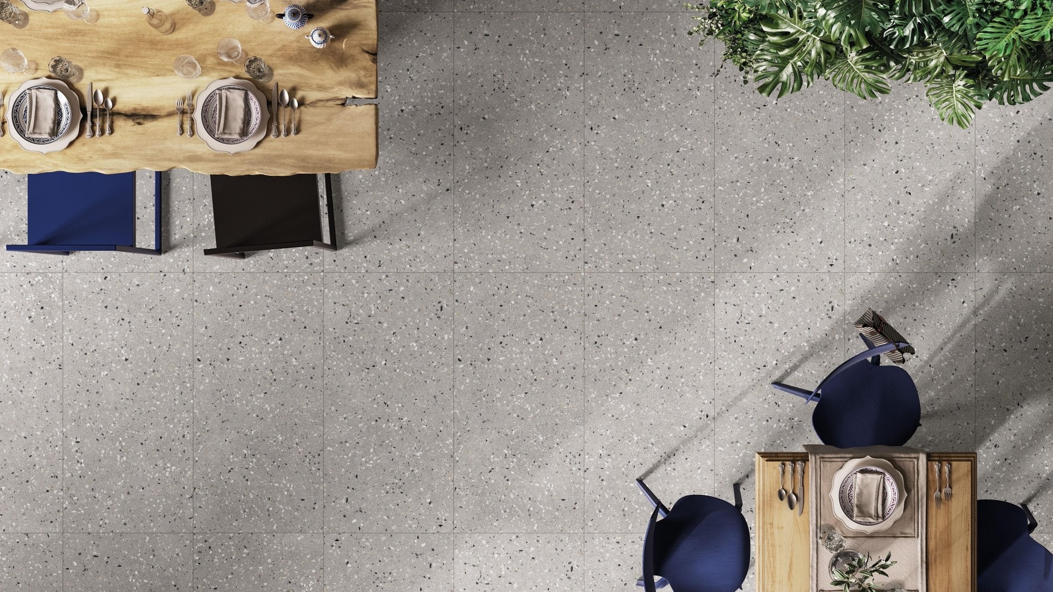 Terrazzo Effect Kitchen Tiles - Hyperion Tiles