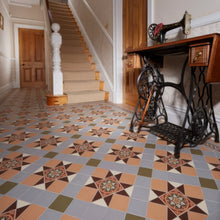 Victorian Floor Blenheim Tiles Pattern