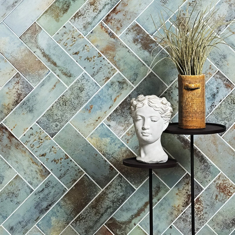 White marble-style classical bust sculpture with detailed curly hair and serene facial features from wightwick ceramic collection