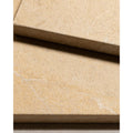 Buscot Limestone Tumbled & Etched copings laid outdoors
