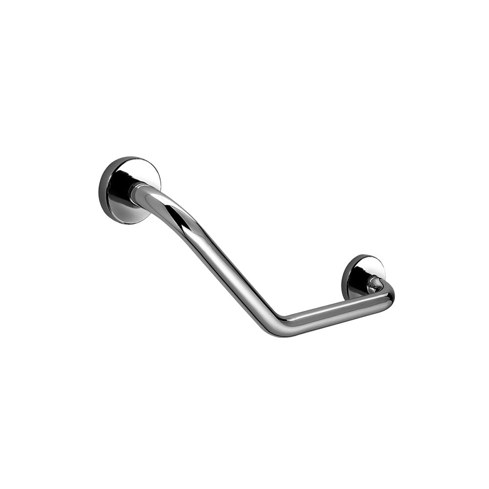 Tecno Project Angled Grab Bar in Chrome - Origins Living