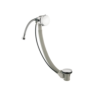 Bath Filler with Pop-Up Waste in Chrome - Origins Living, view 2