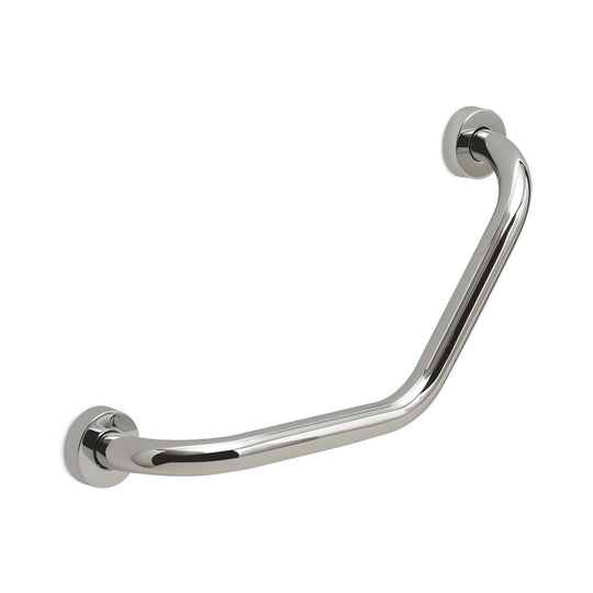 Up Angled Grab Bar in Chrome - Origins Living