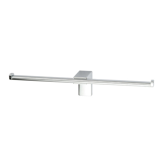 Eletech Double Open Toilet Roll Holder in Chrome - Origins Living