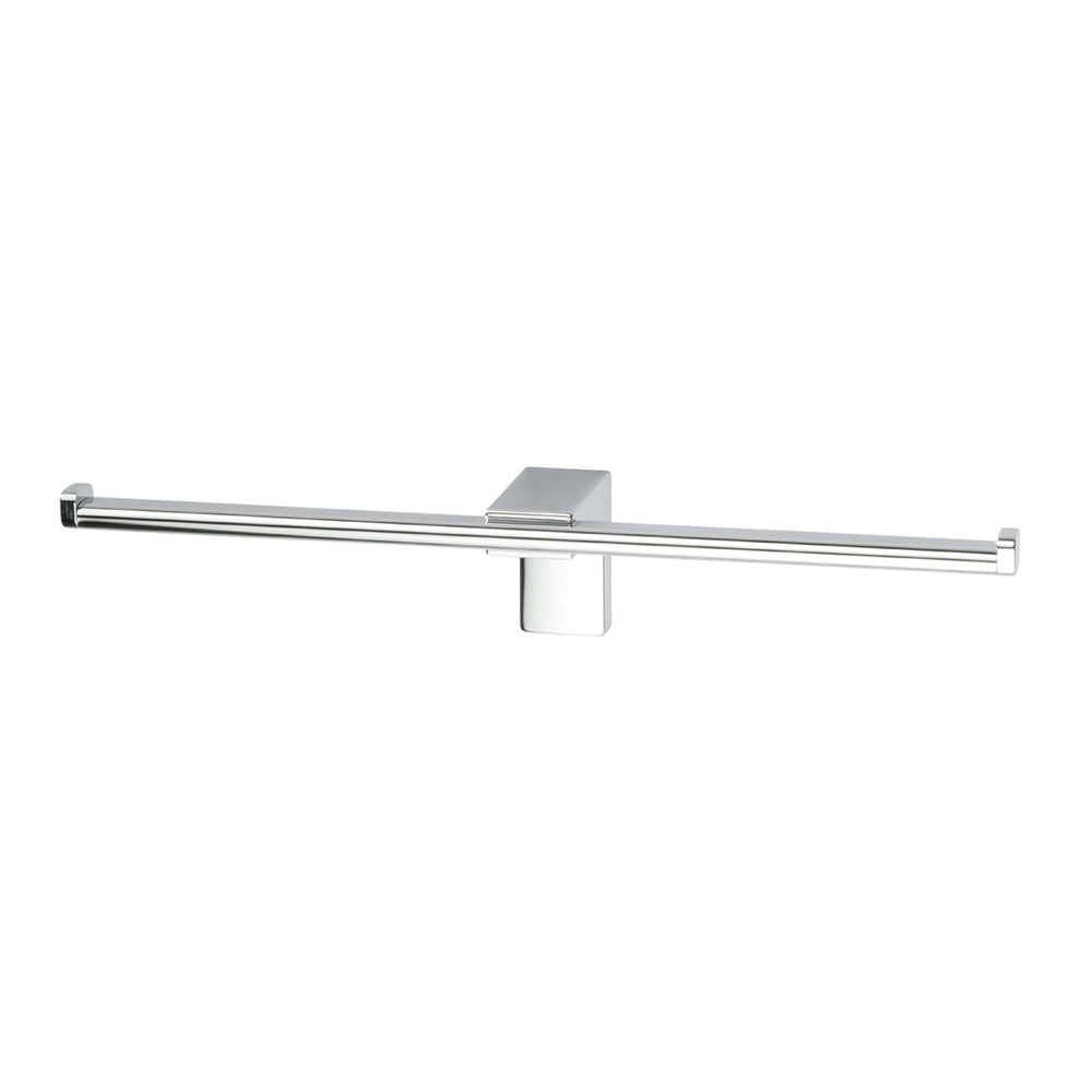 Eletech Double Open Toilet Roll Holder in Chrome - Origins Living