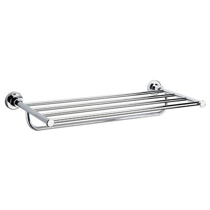 Tecno Project Towel Rack 66cm in Chrome - Origins Living