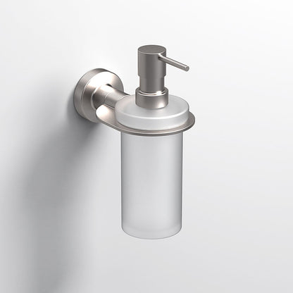 Tecno Project Soap Dispenser in Brushed Nickel - Origins Living