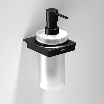 S6 Black Soap Dispenser in Black - Origins Living