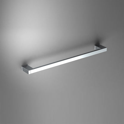 S Cube Towel Rail 50cm in Chrome - Origins Living