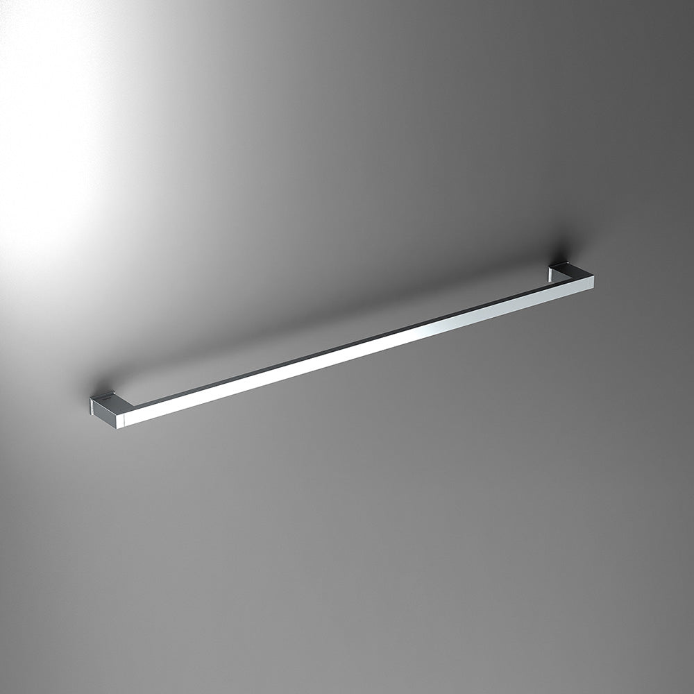 S Cube Towel Rail 80cm in Chrome - Origins Living