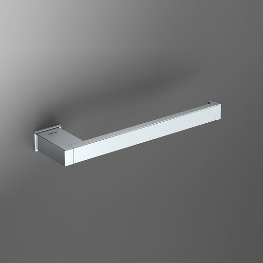 S Cube Open Towel Bar in Chrome - Origins Living